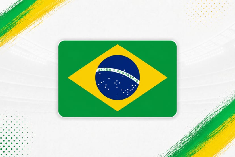 Brazylia - grafika flaga 4 | Reprezentacja Brazylii