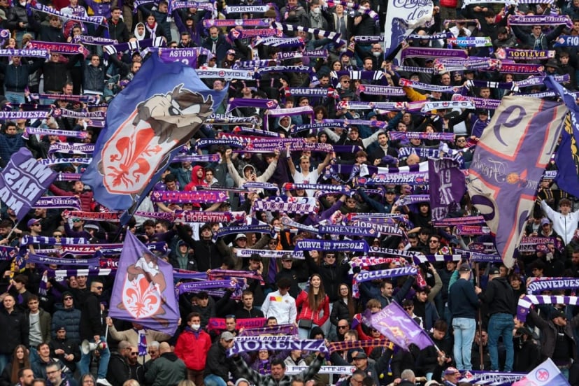 Fiorentina kibice