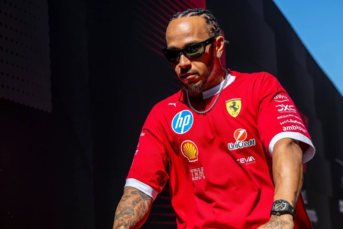 Formuła 1 - Lewis Hamilton Ferrari 4
