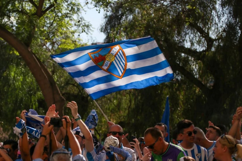 Malaga CF - flaga