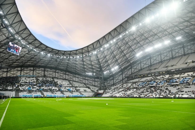 Olympique Marsylia stadion i kibice