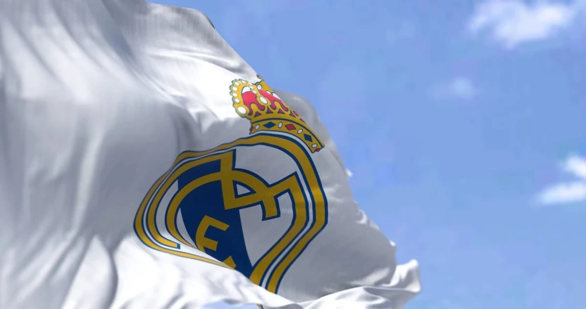 Real Madryt - logo 5 herb flaga