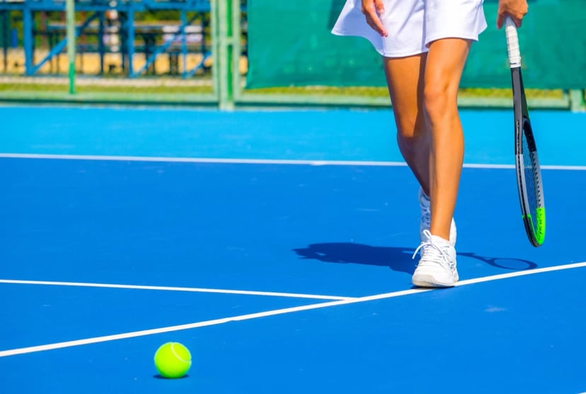 Tenis - ogólny tenisistka zawodniczka 3