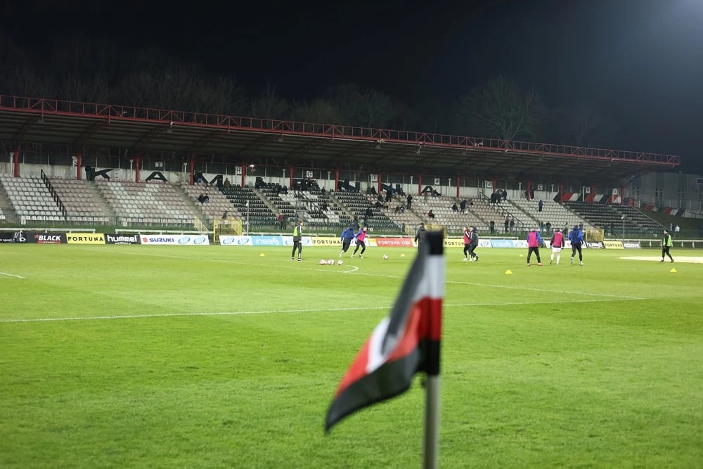 Polonia Warszawa - stadion 2 boisko