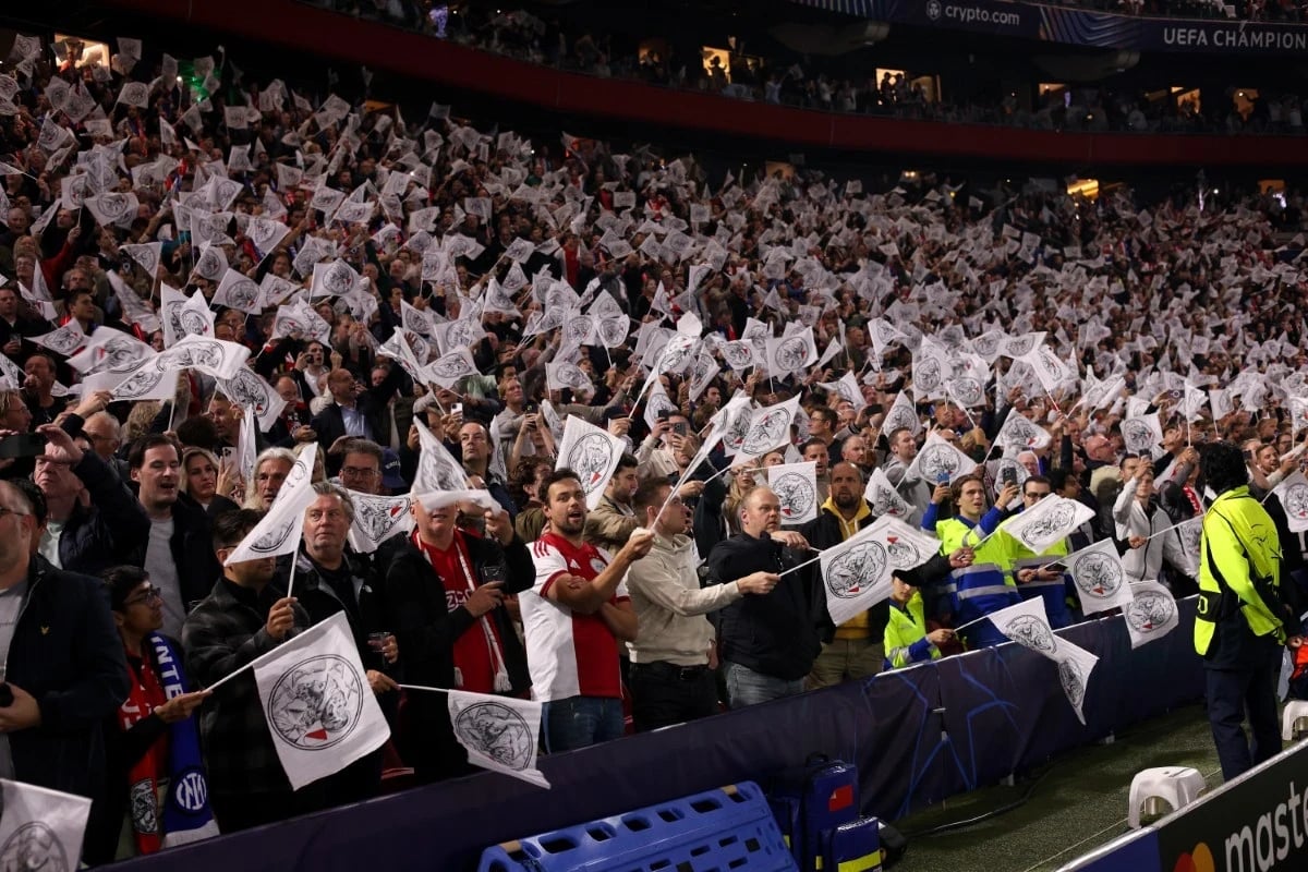 Ajax Amsterdam - kibice 2