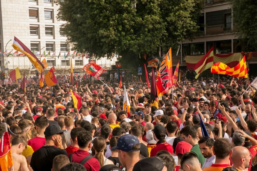 AS Roma - kibice 1