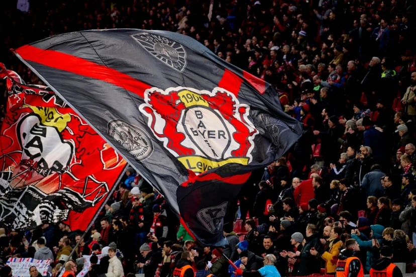 Bayer Leverkusen - kibice 1