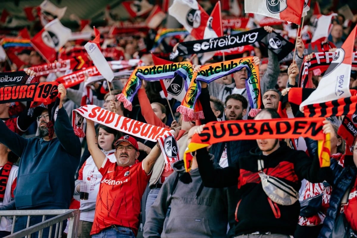 SC Freiburg - kibice 1