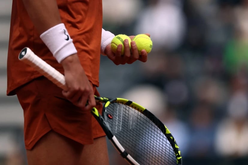 Tenis - ogólny tenisista zawodnik 2