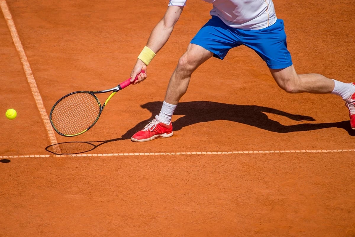 Tenis - ogólny tenisista zawodnik 3