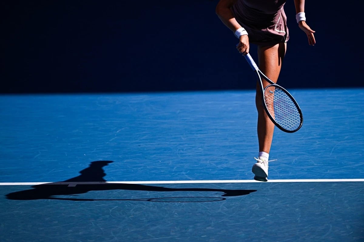Tenis - ogólny tenisistka zawodniczka 2