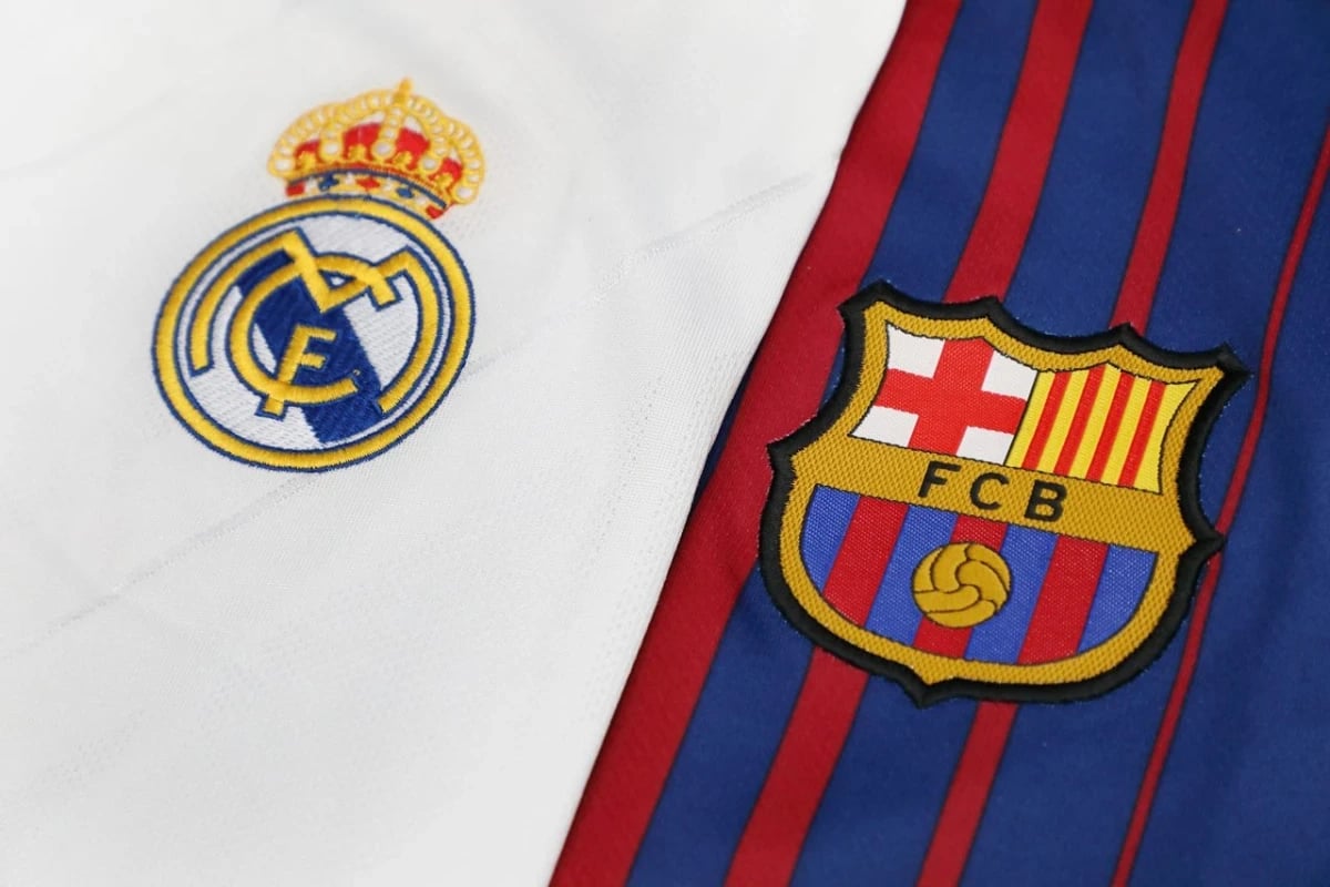 x El Clasico - FC Barcelona Real Madryt Loga 3