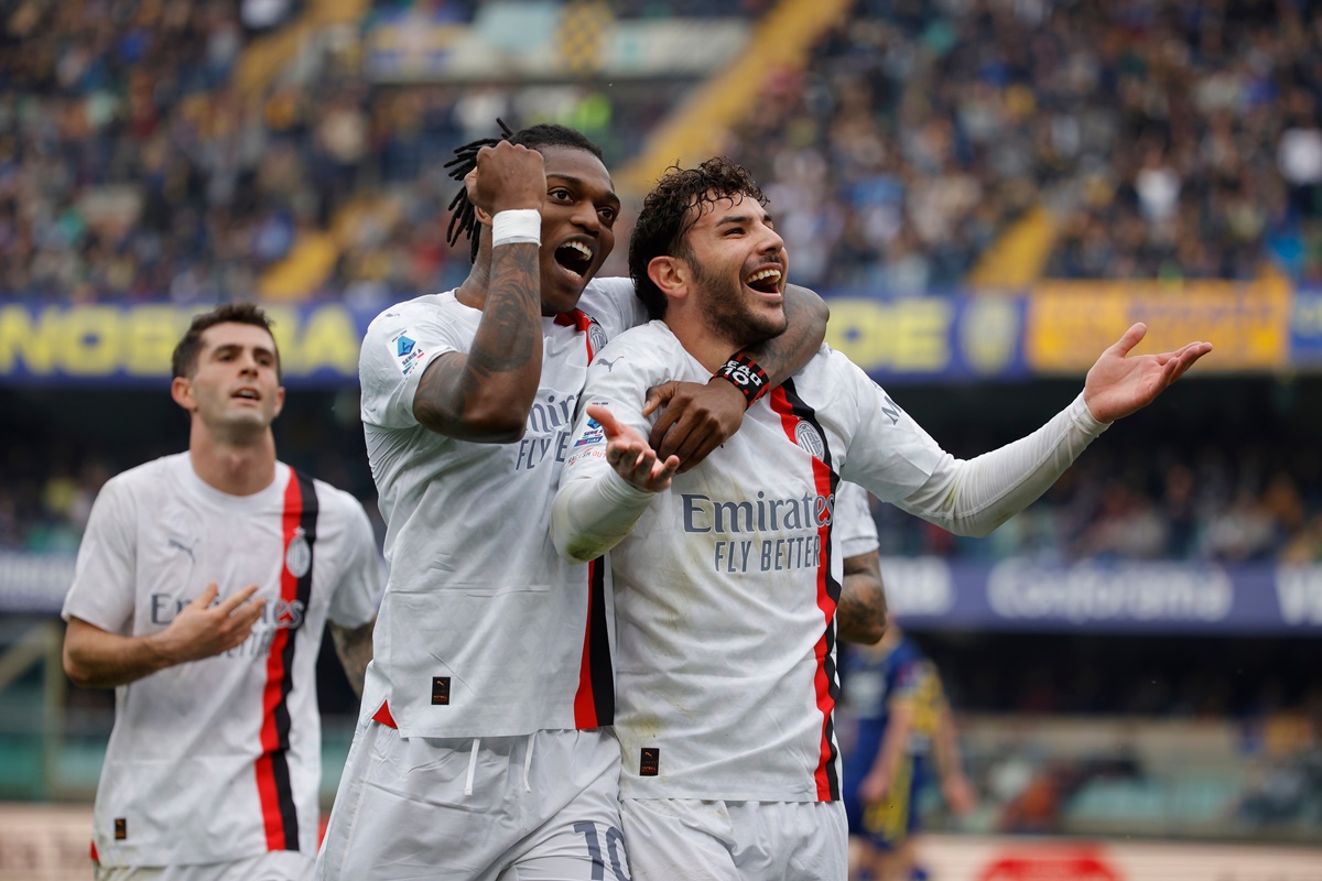 AC Milan | Rafael Leao i Theo Hernandez 2024