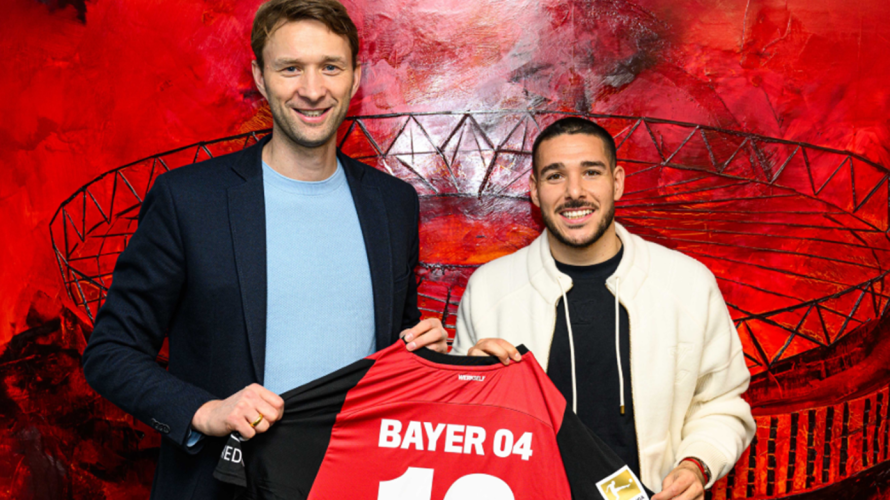 Bayer Leverkusen wypożyczył Emiliano Buendię.
