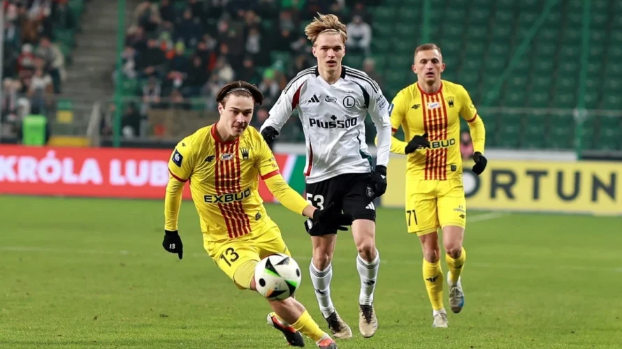 Przedstawiam oficjalne składy na mecz Legia Warszawa i Bruk-Bet Termalica Nieciecza. Spotkanie rozpocznie się w niedzielę 9 listopada 2025 roku o godz. 14:45 na Stadionie Miejskim Legii Warszawa im. Marszałka J&oacute;zefa w Warszawie. Legia Warszawa &ndash; Bruk-Bet Termalica Nieciecza oficjalne [&hellip;]