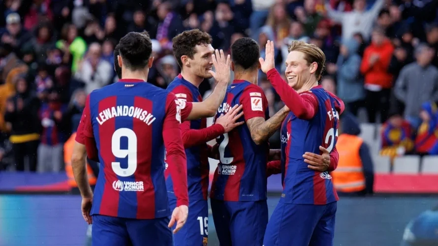 Przedstawiam oficjalne składy na mecz (wyjściowe jedenastki) drużyn FC Barcelona i Celta Vigo. Spotkanie rozpocznie się w środę 22.04.2026 o godzinie 21:30 na stadionie Camp Nou w Barcelonie. FC Barcelona &ndash; Celta Vigo wyjściowe składy FC Barcelona Joan Garc&iacute;a, Gerard [&hellip;]