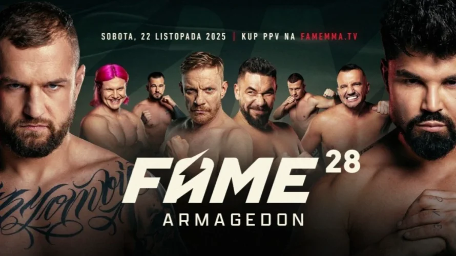 To będzie jedna z najbardziej nieprzewidywalnych gal w historii freak-fight&oacute;w. Już dziś wieczorem &ndash; 22 listopada 2025 &ndash; odbędzie się FAME MMA 28 &bdquo;Armagedon&rdquo;. Gala rozpocznie się o godzinie 20:00 w warszawskim Studio 2400. W walce wieczoru Paweł Tyburski i [&hellip;]