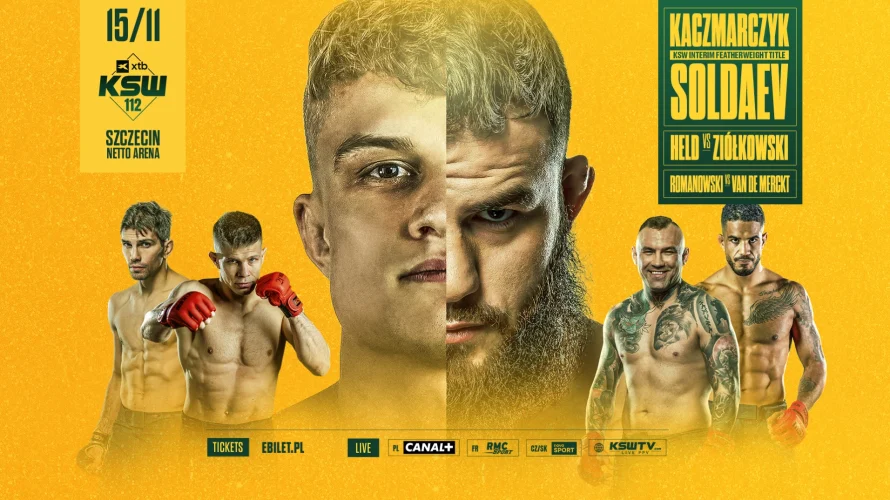 Federacja KSW nie zwalnia tempa i końc&oacute;wkę 2025 roku zamierza uczcić wielkim widowiskiem. Już 15 listopada w Netto Arenie w Szczecinie odbędzie się gala XTB KSW 112. Na karcie walk znalazły się nazwiska, kt&oacute;re gwarantują emocje i sportową jakość. W [&hellip;]