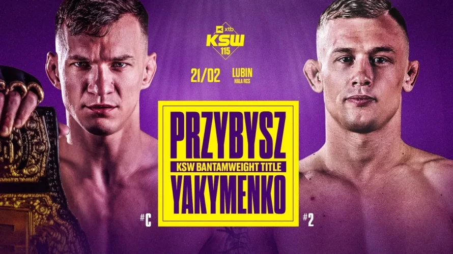 Federacja KSW nie zwalnia tempa i pod koniec lutego wraca z kolejną galą. W sobotę 21 lutego 2026 roku kibice zobaczą XTB KSW 115, a start wydarzenia zaplanowano na 19:00. Na szczycie karty znalazło się mistrzowskie starcie w dywizji koguciej: [&hellip;]